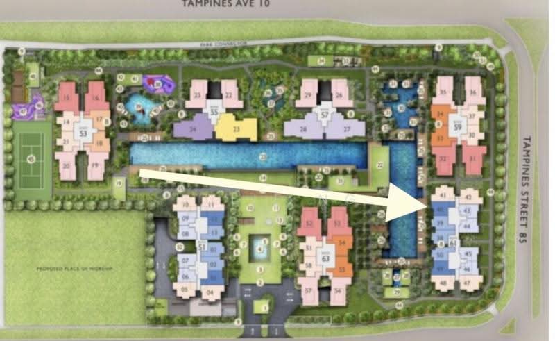 The Tapestry, 61 Tampines Street 86, Pasir Ris / Tampines, 1 Bedroom, 474 sqft, Condominium For Rent, by Julie Ng, 23513658 - PropertyGuru.com.sg