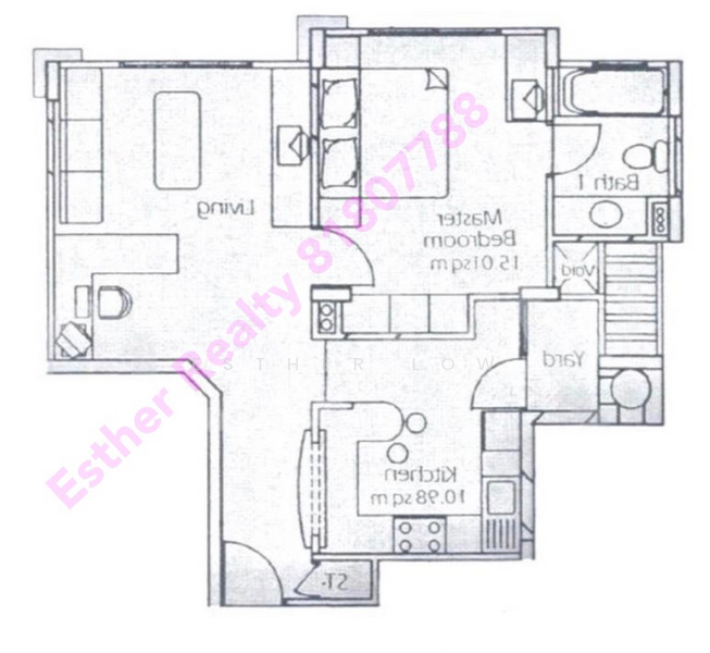 Estella Gardens, 27 Flora Road, 1 Bedroom, 657 sqft, Condominium For Rent, by Esther Low, 23513802 - PropertyGuru.com.sg