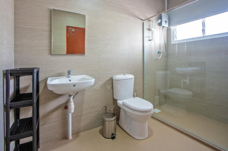 Blue bathroom