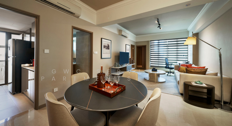 2 Bedroom Grand - Living & Dining Area