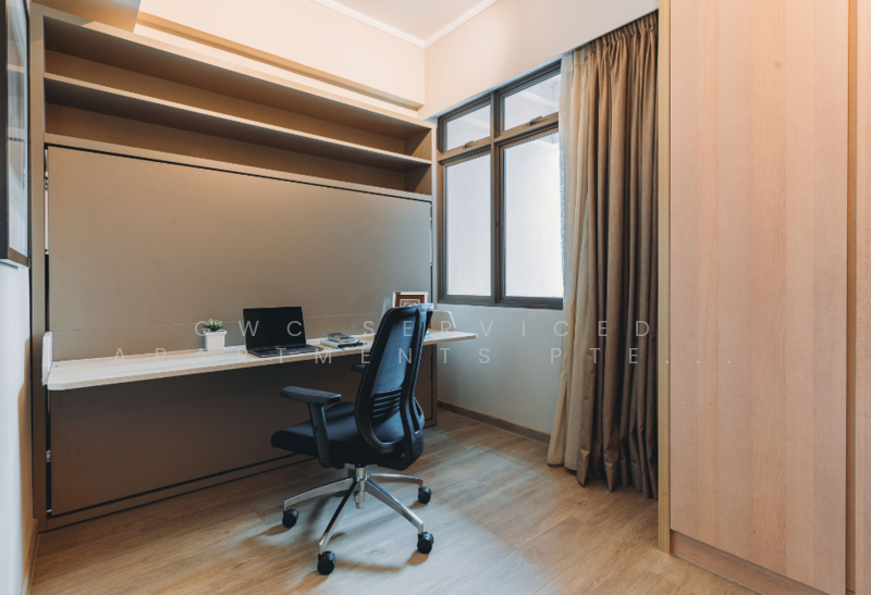 3 Bedroom - 3rd Bedroom with Double Murphy Bed
