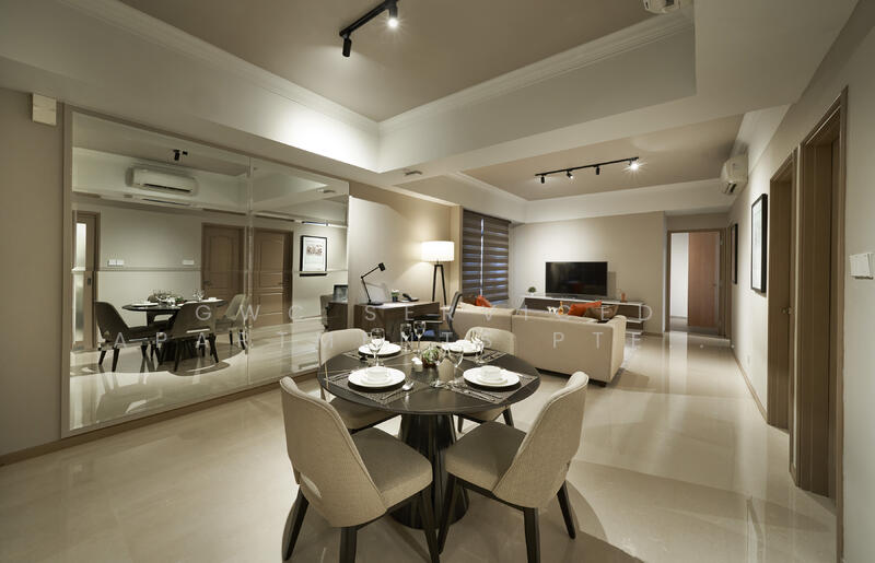 3 Bedroom - Living & Dining Area