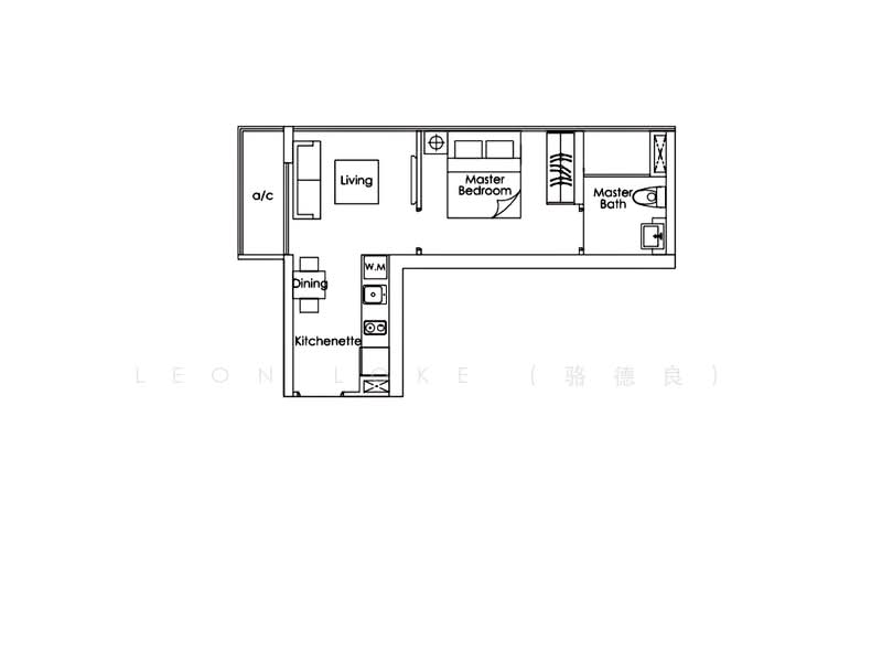 SkySuites 17, 17 Jalan Rajah, 1 Bedroom, 366 sqft, Apartment For Rent, by Leon Loke (骆德良), 23530047 - PropertyGuru.com.sg