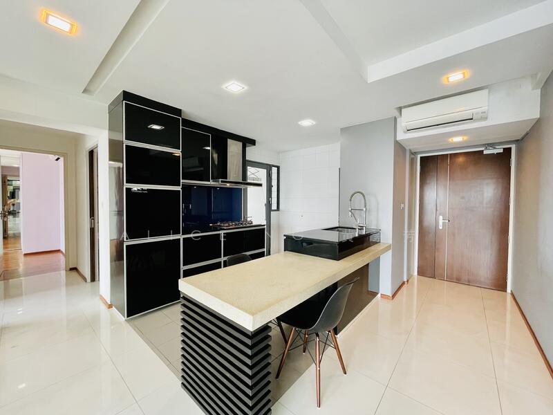 open concept kitchen