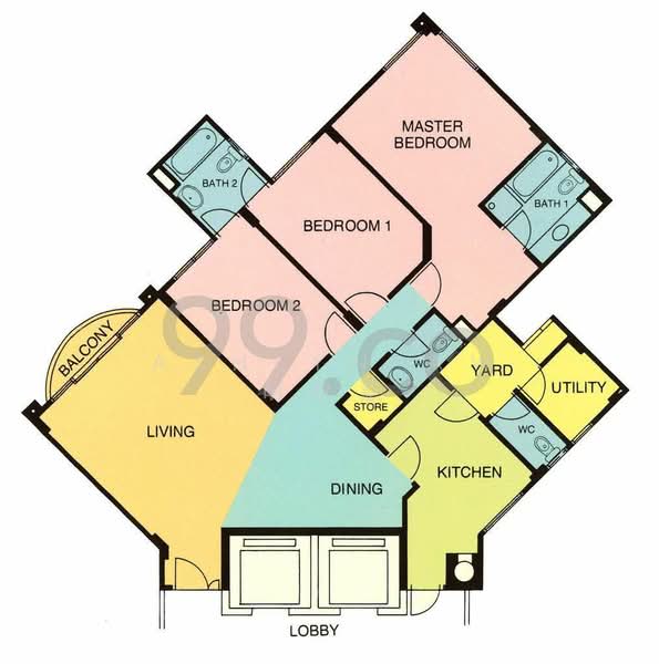 Elias Green, 1 Elias Road, 3 Bedrooms, 1,550 sqft, Condominium For Rent, by Ashlyn Aw 胡欣慧, 23550824 - PropertyGuru.com.sg