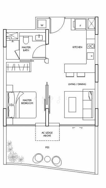 Archipelago, 517 Bedok Reservoir Road, 1 Bedroom, 667 sqft, Condominium For Rent, by Angel Luo, 23550967 - PropertyGuru.com.sg