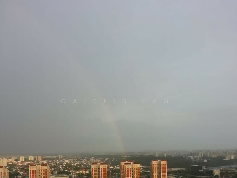 Bishan Loft, 31 Bishan Street 11, 4 Bedrooms, 1,464 sqft, Condominium For Rent, by Caitlin Tan, 23551858 - Beautiful rainbow taken from property with unblocked panoramic view - PropertyGuru.com.sg