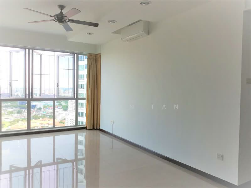 Bishan Loft, 31 Bishan Street 11, 4 Bedrooms, 1,464 sqft, Condominium For Rent, by Caitlin Tan, 23551858 - Spacious Bright and Windy Living room with unblocked view - PropertyGuru.com.sg