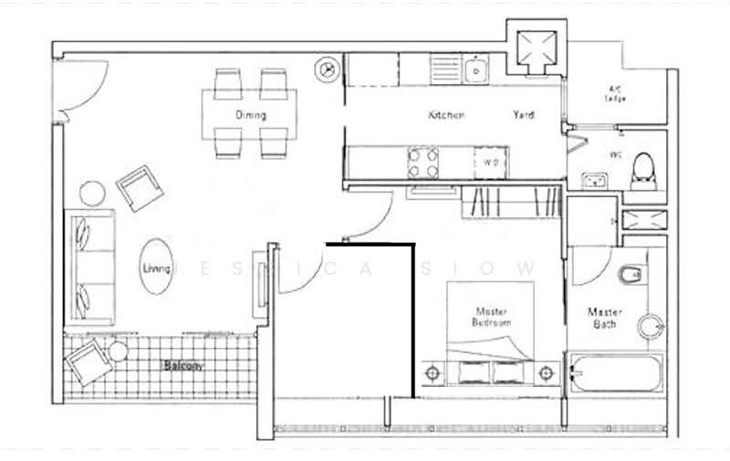 Novena Suites, 200 Moulmein Road, Newton / Novena, 2 Bedrooms, 797 sqft, Apartment For Sale, by Jessica Siow, 23553795 - PropertyGuru.com.sg