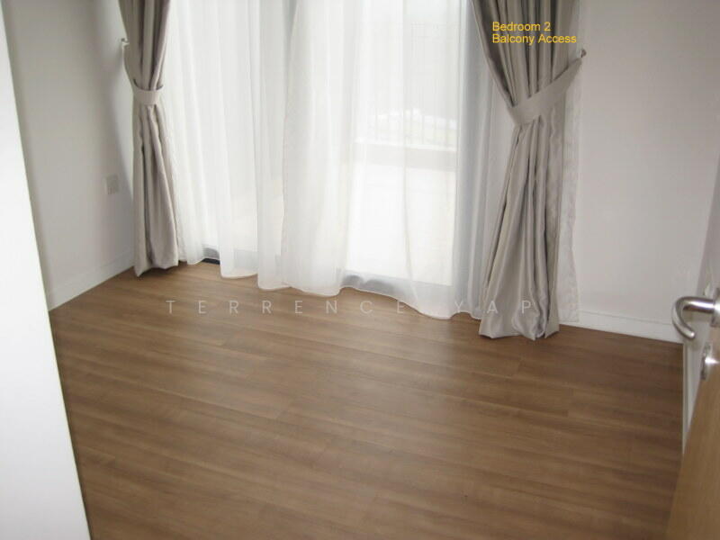 BEDROOM 2 with TERRACE BALCONY ACCESS  and BEAUTIFUL LAKE VIEW