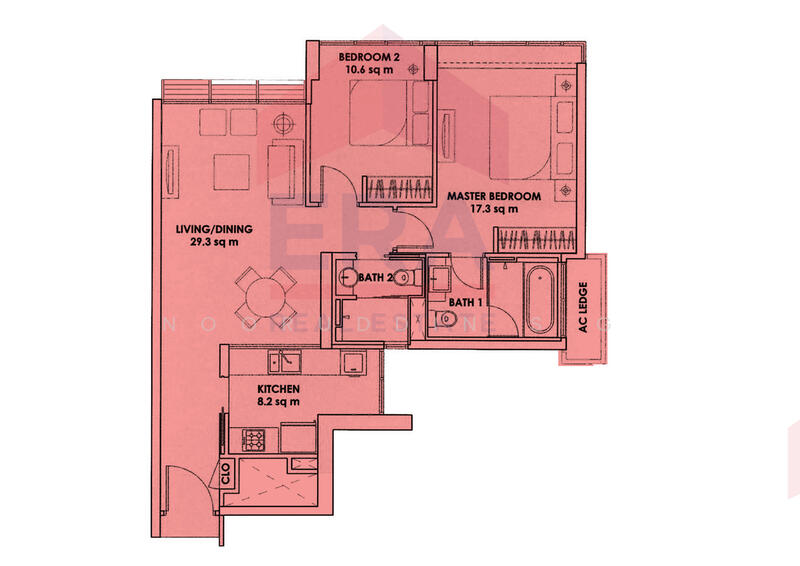 City Square Residences, 14 Kitchener Link, 2 Bedrooms, 840 sqft, Condominium For Rent, by Nooruddin S G, 23563136 - PropertyGuru.com.sg