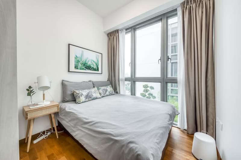 Tre Residences, 9 Geylang East Avenue 1, 1 Bedroom, 250 sqft, Condominium For Rent, by Cove, 23567957 - Green room bedroom - PropertyGuru.com.sg