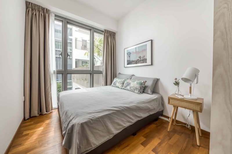 Tre Residences, 9 Geylang East Avenue 1, 1 Bedroom, 250 sqft, Condominium For Rent, by Cove, 23567957 - Pink room bedroom - PropertyGuru.com.sg