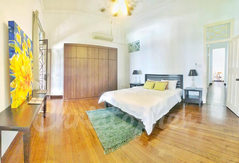 Almost Black-White House Colonial Home, Boon Keng, McNair, May, Novena, Farrer, 2 Bedrooms, 2,127 sqft, Conservation House For Rent, by Christopher Ngo, 23570560 - PropertyGuru.com.sg