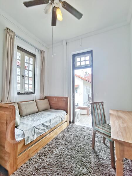 Almost Black-White House Colonial Home, Boon Keng, McNair, May, Novena, Farrer, 2 Bedrooms, 2,127 sqft, Conservation House For Rent, by Christopher Ngo, 23570560 - PropertyGuru.com.sg