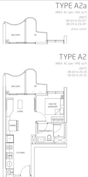 Queens Peak, 3 Dundee Road, 1 Bedroom, 431 sqft, Condominium For Rent, by Connie Lee, 23571323 - PropertyGuru.com.sg