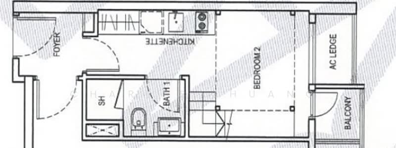 City Gate, 371 Beach Road, Studio, 300 sqft, Apartment For Rent, by Charles Zhuang, 23572436 - PropertyGuru.com.sg