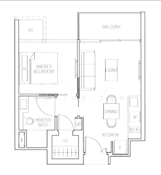 Bartley Residences, 3 Lorong How Sun, 1 Bedroom, 463 sqft, Apartment For Rent, by Carine Tan, 23576430 - PropertyGuru.com.sg