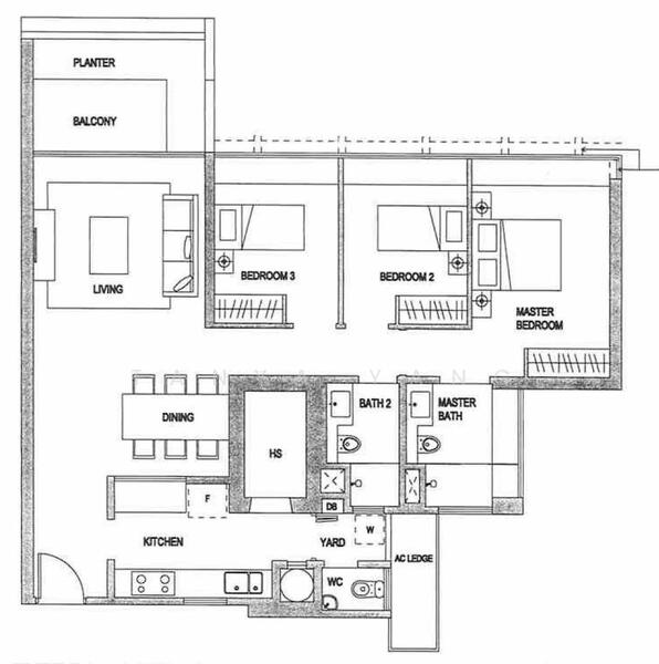 The Minton, 147 Hougang Street 11, 3 Bedrooms, 1,216 sqft, Condominium For Rent, by Tanya Yang, 23589293 - PropertyGuru.com.sg
