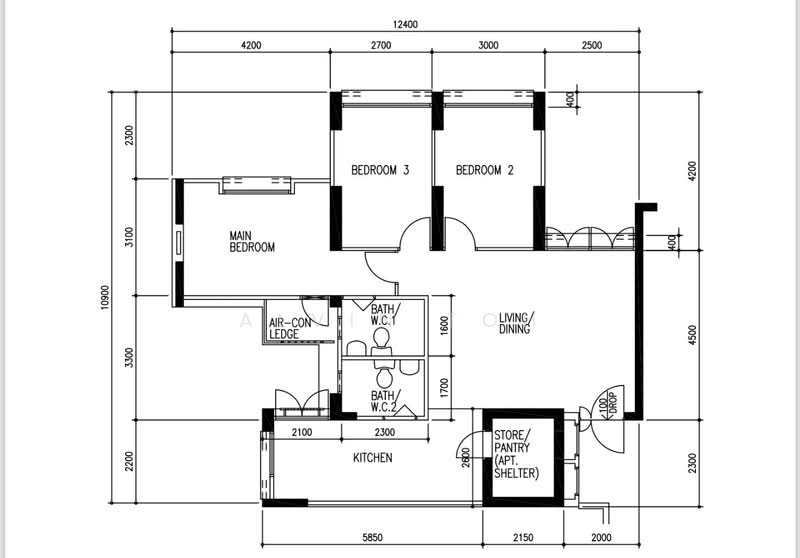 131B Kim Tian Road, 131B Kim Tian Road, 3 Bedrooms, 968 sqft, HDB Flat For Rent, by Alvin Toh, 23597900 - PropertyGuru.com.sg