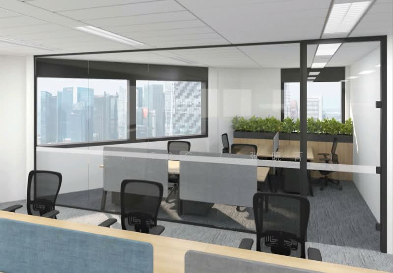 RAFFLES PLACE | BRAND NEW FITTED OFFICE | MODERN CONCEPT, Raffles Place, 2,659 sqft, Office For Rent, by Janet Tsc ( 张曉菁 ), 23598814 - CommercialGuru.com.sg