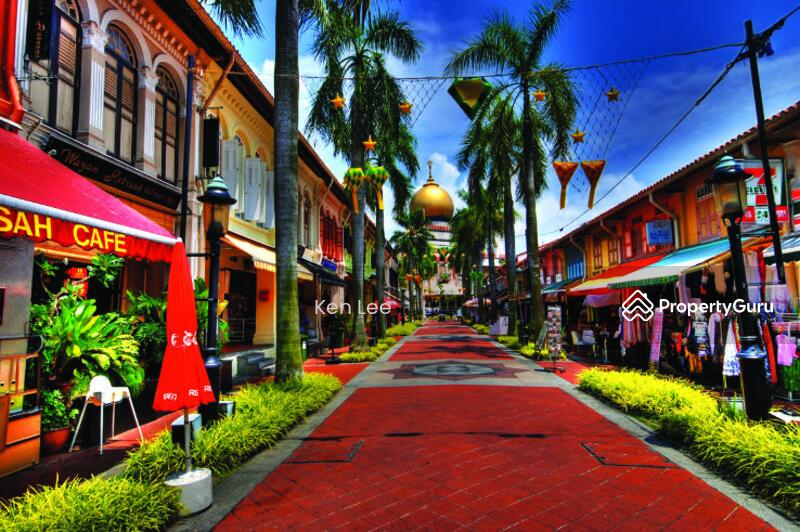MALAY HERITAGE ENCLAVE IS RIGHT ACROSS THE STREET