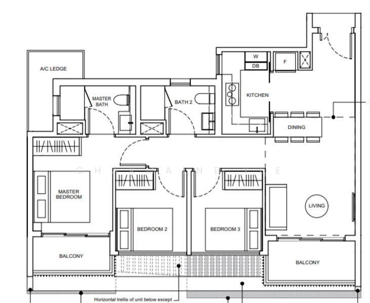 Forest Woods, Lorong Lew Lian, Hougang / Punggol / Sengkang, 3 Bedrooms, 915 sqft, Condominium For Rent, by Charmaine Yee, 23605702 - PropertyGuru.com.sg
