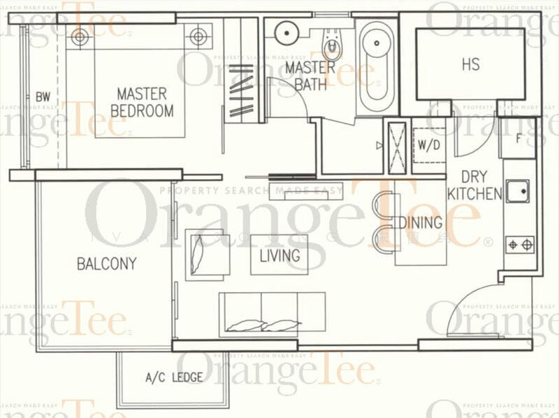 Montebleu, 8 Minbu Road, 1 Bedroom, 570 sqft, Condominium For Rent, by Ivan Soong 宋值纬, 23605814 - PropertyGuru.com.sg