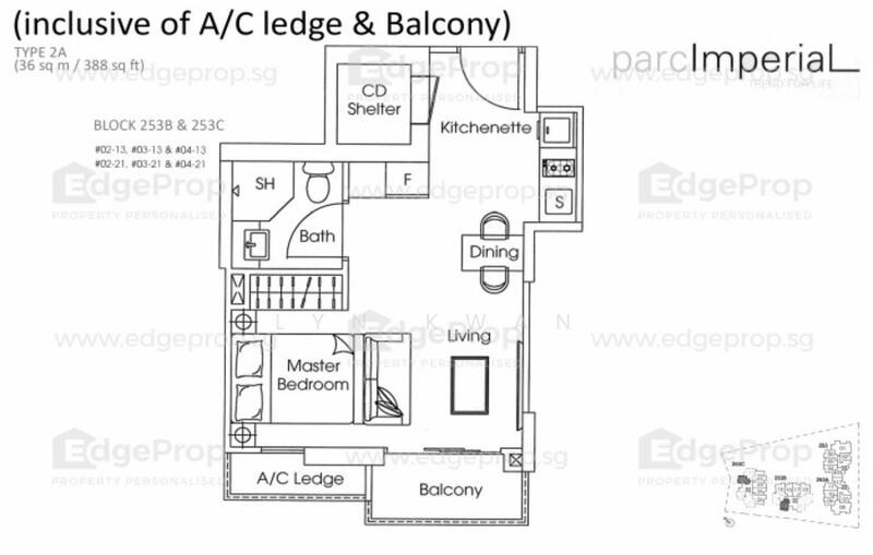 Parc Imperial, 253B Pasir Panjang Road, Buona Vista / West Coast / Clementi New Town, 1 Bedroom, 388 sqft, Condominium For Rent, by Lyn Kwan, 23609891 - PropertyGuru.com.sg