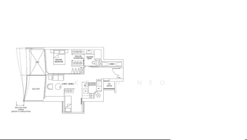 Marina One Residences, 23 Marina Way, 2 Bedrooms, 753 sqft, Condominium For Rent, by Kelly Neo, 23610254 - PropertyGuru.com.sg