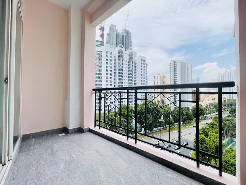 Claremont, 161 Killiney Road, 5 Bedrooms, 2,636 sqft, Apartment For Rent, by April Lee, 23618257 - Lower Level Bacony - PropertyGuru.com.sg