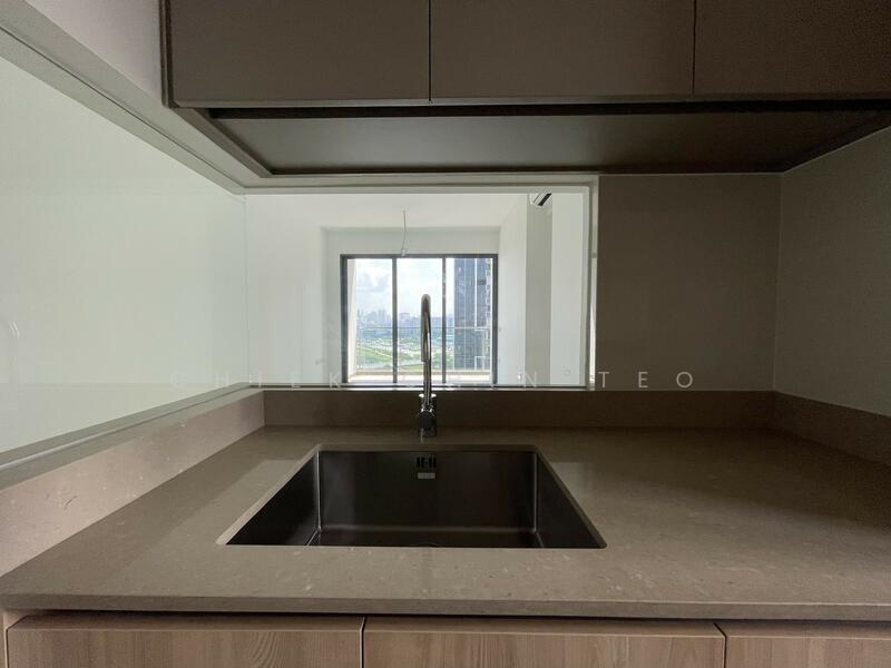 Twin VEW, 91 West Coast Vale, 3 Bedrooms, 1,141 sqft, Condominium For Rent, by Chiek Chin Teo, 23619891 - Space connectivity between kitchen and living space. - PropertyGuru.com.sg