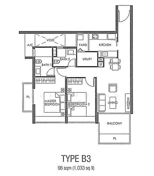 The Metropolitan Condominium, 6 Alexandra View, Alexandra / Commonwealth, 2 Bedrooms, 1,033 sqft, Condominium For Rent, by Yuen Foong Ee, 23626534 - PropertyGuru.com.sg