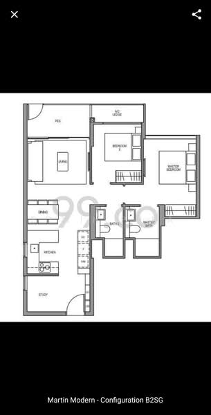 Martin Modern, 8 Martin Place, 2 Bedrooms, 850 sqft, Condominium For Rent, by Edwin Phua, 23635075 - PropertyGuru.com.sg