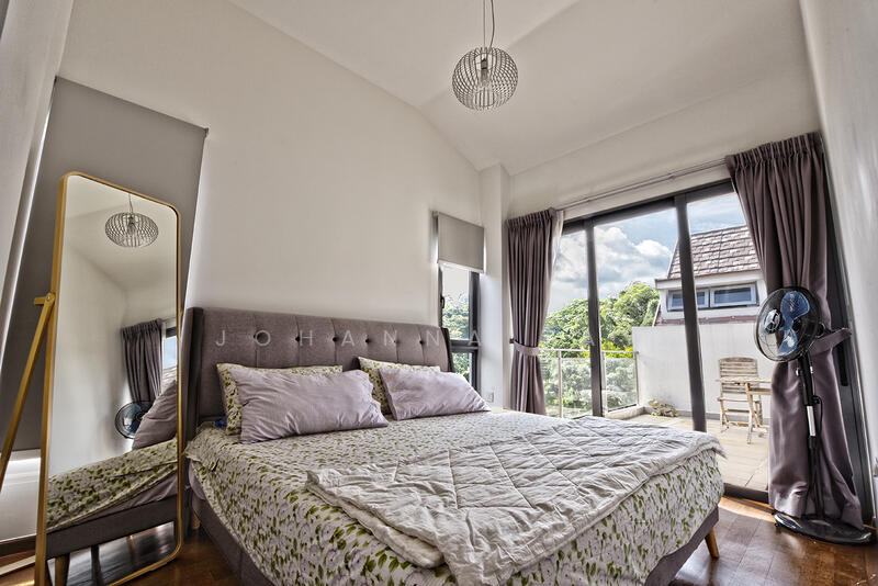The Foresta @ Mount Faber, 100 Wishart Road, 2 Bedrooms, 1,195 sqft, Condominium For Rent, by Johanna Tay, 23636143 - Master Bedroom - next to Roof Terrace facing Mount Faber - PropertyGuru.com.sg