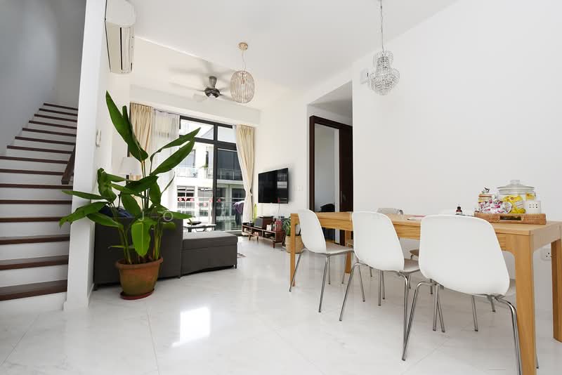 The Foresta @ Mount Faber, 100 Wishart Road, 2 Bedrooms, 1,195 sqft, Condominium For Rent, by Johanna Tay, 23636143 - Dining area and living room - PropertyGuru.com.sg
