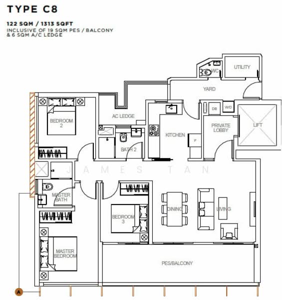 Sophia Hills, 11 Mount Sophia, 3 Bedrooms, 1,313 sqft, Condominium For Rent, by James Tan, 23642673 - PropertyGuru.com.sg