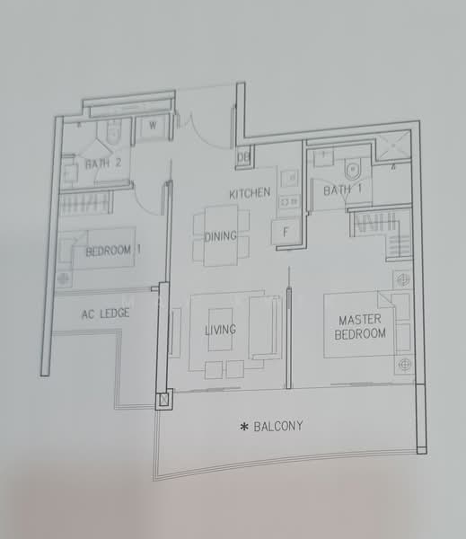 Eight Riversuites, 2 Whampoa East, 2 Bedrooms, 700 sqft, Condominium For Rent, by May Kwek, 23645181 - PropertyGuru.com.sg