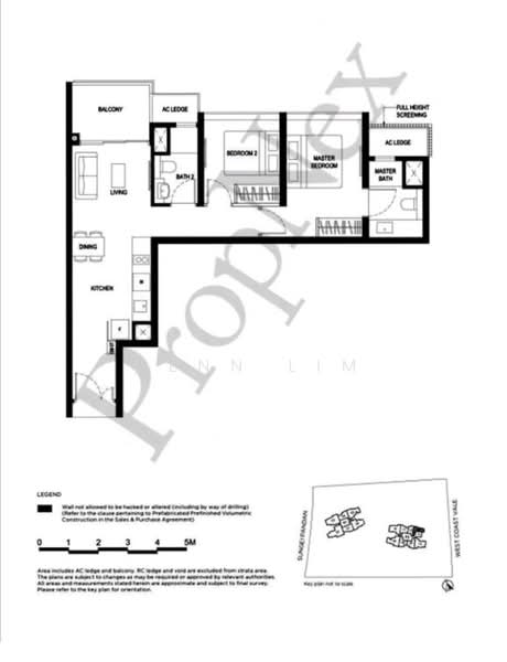 Twin VEW, 93 West Coast Vale, 2 Bedrooms, 743 sqft, Condominium For Rent, by Kenn Lim, 23650324 - PropertyGuru.com.sg