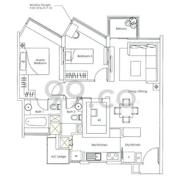 Kovan Melody, 21 Kovan Road, 2 Bedrooms, 893 sqft, Condominium For Sale, by Sharon Tay, 23655534 - PropertyGuru.com.sg