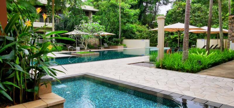 Landscaped Ornamental Pool