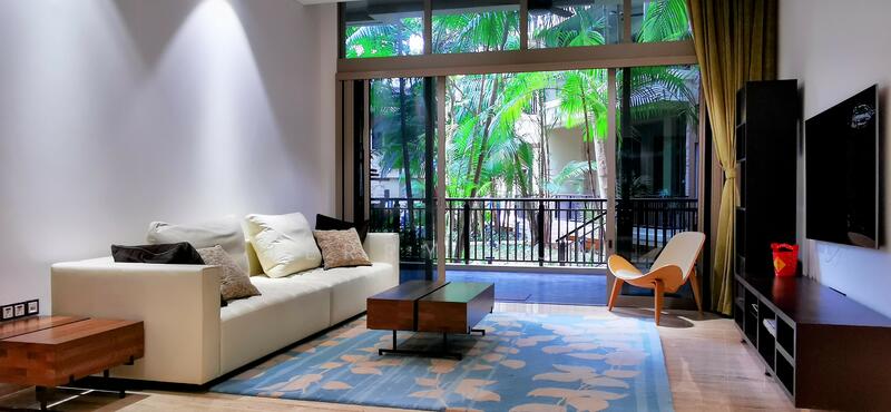 Living room to garden