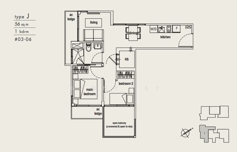 Parc Somme, 62 Somme Road, 2 Bedrooms, 602 sqft, Condominium For Rent, by Kenny Tay, 23665587 - PropertyGuru.com.sg