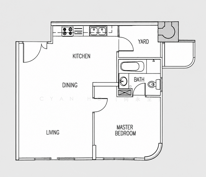 Northvale, 69 Choa Chu Kang Loop, 1 Bedroom, 689 sqft, Condominium For Rent, by Cyan Ho (何永全), 23667850 - PropertyGuru.com.sg