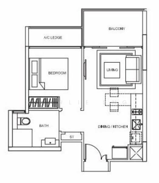 Parc Centros, 94 Punggol Central, 1 Bedroom, 463 sqft, Condominium For Rent, by Charlie Sng, 23674251 - PropertyGuru.com.sg