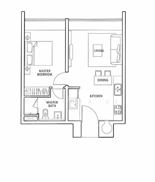 The Sea View, 31 Amber Road, 1 Bedroom, 560 sqft, Condominium For Rent, by Patricia See, 23675524 - PropertyGuru.com.sg