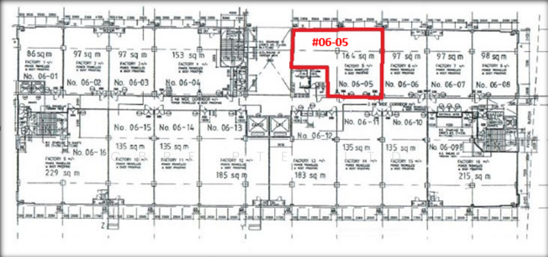 Ubi 55, 55 Ubi Avenue 1 UBI 55, Eunos / Geylang / Paya Lebar, 11,400 sqft, Light Industrial (B1) For Rent, by WALLACE, 23682509 - #06-05 - CommercialGuru.com.sg