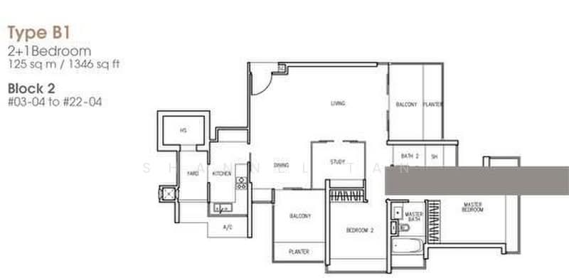 The Trizon, 8 Ridgewood Close, 2 Bedrooms, 1,346 sqft, Condominium For Rent, by Shannel Tan, 23701364 - PropertyGuru.com.sg