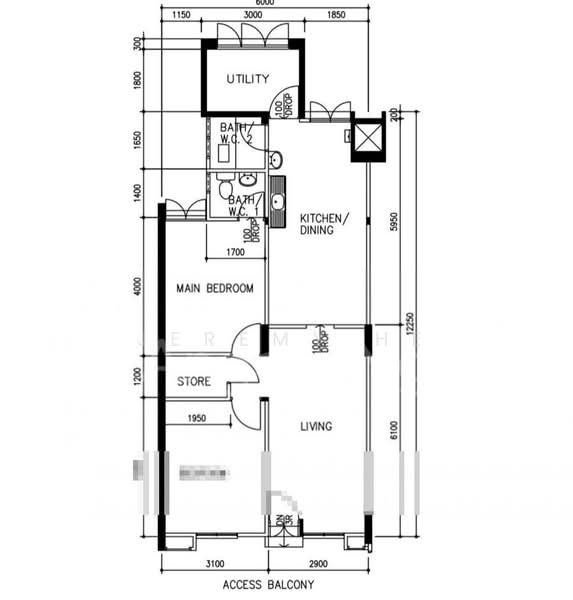 129 Ang Mo Kio Avenue 3, 129 Ang Mo Kio Avenue 3, 2 Bedrooms, 785 sqft, HDB Flat For Rent, by Jeremy He, 23704081 - PropertyGuru.com.sg