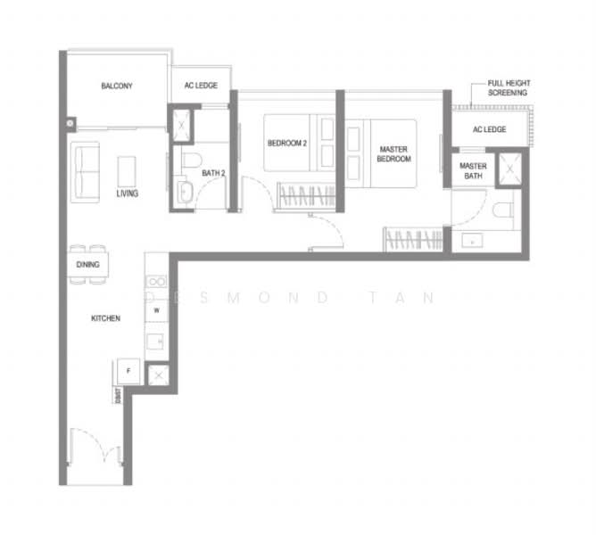 Twin VEW, 93 West Coast Vale, 2 Bedrooms, 743 sqft, Condominium For Rent, by Desmond Tan, 23704341 - PropertyGuru.com.sg